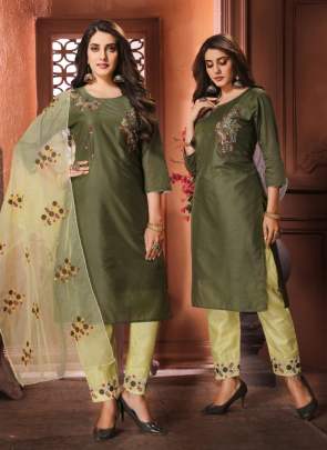 Maira Raavya Vol 2 Designer Kurti With Pant And Dupatta Collection