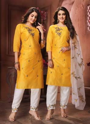 Maira Raavya Vol 2 Designer Kurti With Pant And Dupatta Collection