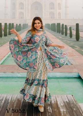 Mumtaj Pakistani Shrara Suit By SSR