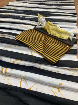 NEW SOFT ULTRA SATIN SAREE WITH NEW AMAZING PRINTS
