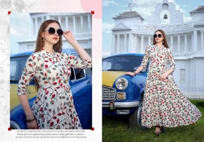 Neeti Netanya Vol 3 Kurti Wholesale Catalog 5 Pcs