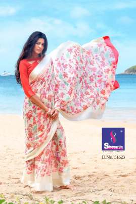 New Kanchana Vol 21 Shangrila s  Most Mangnhificent And Rich Collection Of Linen Cotton Sarees