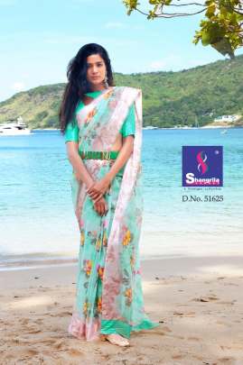 New Kanchana Vol 21 Shangrila s  Most Mangnhificent And Rich Collection Of Linen Cotton Sarees