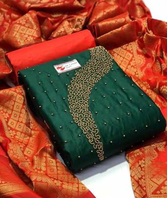 Beautiful New Khatli  Dress Material 