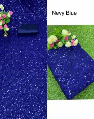 Piping Navy Blue Color