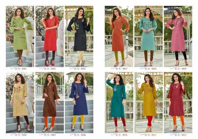 Poonam Designer Diva Vol 9 Kurti