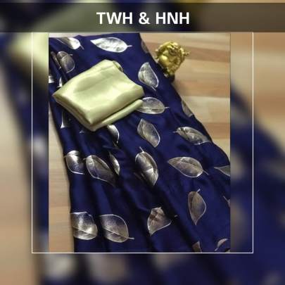 Pure Rangoli Silk Blue Color