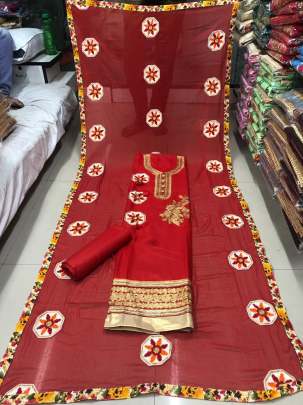 Renu Designer  Full Heavy Daman Lace   Fancy Bottom