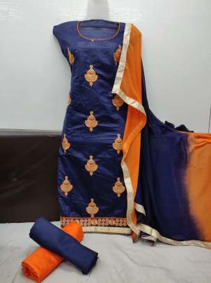 Renu Designer Heavy Semi Modal Silk DRESS