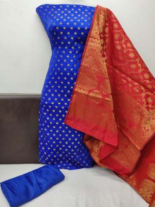 Renu Designer Slab Malai Silk  dress