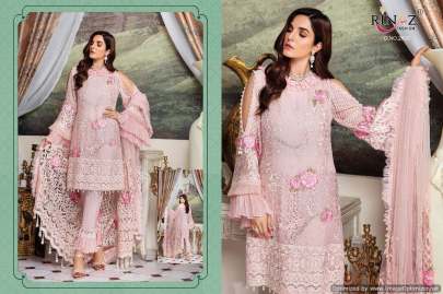 Rinaz Shenyl Faux Georgette Pakistani Suits Collection