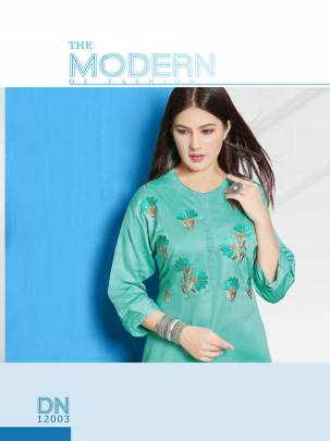 Rooi Arohi by Nakoda Kurti Wholesale Catalog 8 Pcs