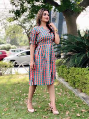 SHORT PRINTED KURTI