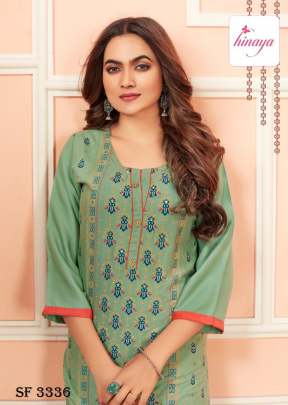 TIARA VOL - 6 Designer Kurti In 8 Design By Hinaya