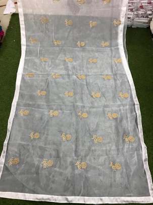 TRISHA KRISHNAN BOLLYWOOD ORGANZA SILK PARTY  WEAR SAREE