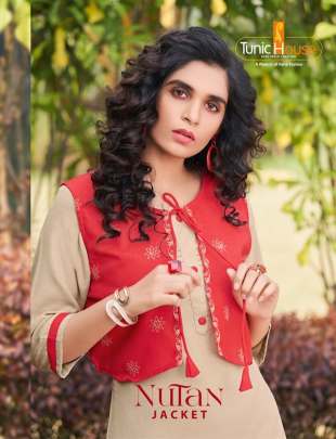TUNIC HOUSE NUTAN Kurti With Jacket Exclusives Collection