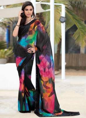 ULTRA SATIN WITH PRINT AND SHINING LACE