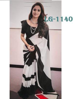 ULTRA SATIN WITH PRINT BLACK COLOR 