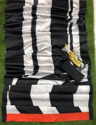 ULTRA SATIN WITH PRINT BLACK COLOR