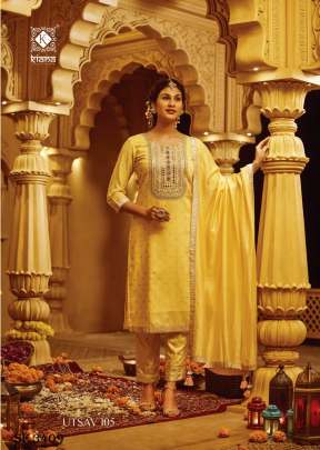 UTSAV Festive-wear Suit In 6 Design By Kiana