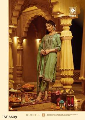 UTSAV Festive-wear Suit In 6 Design By Kiana