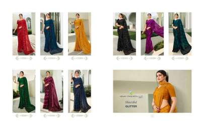 Vinay Sheesha Glitter Prachi Desai Saree Sari