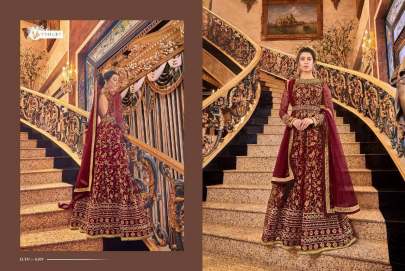 Violet Snow White Designer Embroidered Salwar Suit
