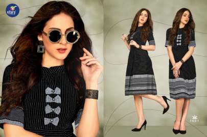 Vitara Crysta Kurti Wholesale Catalog 6 Pcs