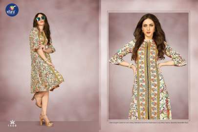 Vitara Crysta Kurti Wholesale Catalog 6 Pcs