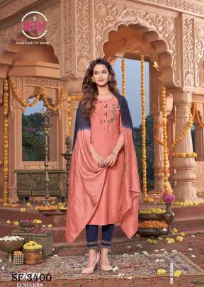 Wow Vol 3 Kurti Pant With Dupatta In 6 Design By IKW Designs