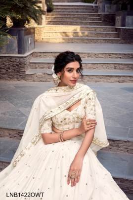 ARISA Off-white glam with intricate details LNB1422OWT