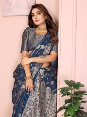 BANARASI SILK  Premium And Superior Soft Georgette Silk Banarasi Saree Features An Archival Intricate Leheriya Weaving With Unique Colours Concept In