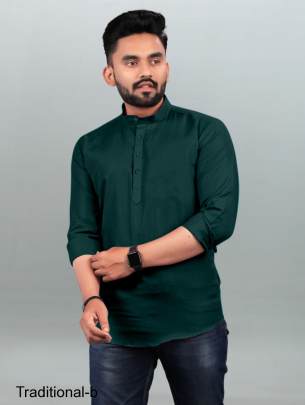 Black Short Kurta for every function Traditional