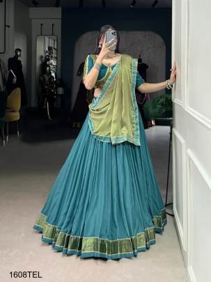 classic silhouettes,Teal blue fresh colors Garba nights just got an upgrade LNB1608TEL