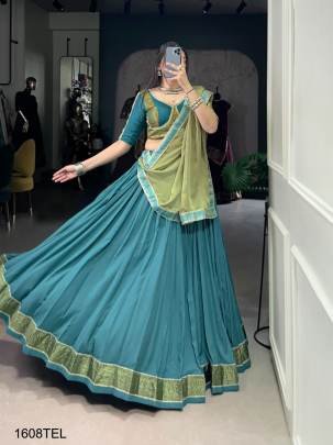 classic silhouettes,Teal blue fresh colors Garba nights just got an upgrade LNB1608TEL
