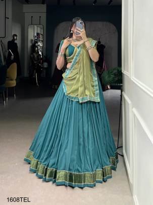 classic silhouettes,Teal blue fresh colors Garba nights just got an upgrade LNB1608TEL