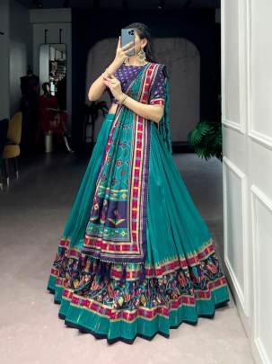 Festive fashion should feel as special as the moment rich Tasar silk paired with bold design and iconic shine  LNB1255SBL