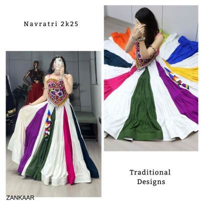 Grootinn Ethnic Women Lehenga With Kediya Sets GRTN9048MLTCLR