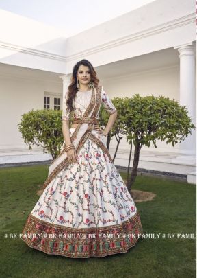 GULDASTA VOL  11 Bridal Lehengha Choli In White Color By SHUBHKALA  