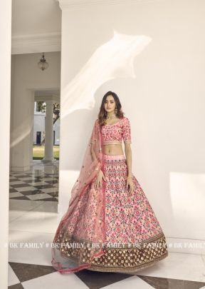 GULDASTA VOL  11 Bridal Lehengha Choli In Peach Color By SHUBHKALA  