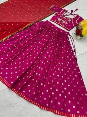 Launching Bollywood Lehenga Choli Launching Bollywood Lehenga Choli By Surati  Fabrics