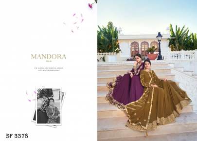 mandora vol -2 Festive Wear Suit In 6 Design By Sajawat Creation