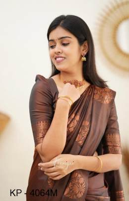 Maroon Color South Special Dark Edition Soft Silk Saree Catalog KP4064