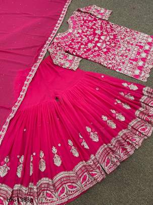PINK NEW PARTY WERE TOP SHARARA HK 1383