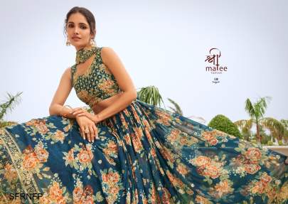 Rama New Floral Printed Lehenga Choli 