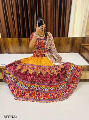 Red Navratri Special  Tradltional Chaniya Choli Collection 2023