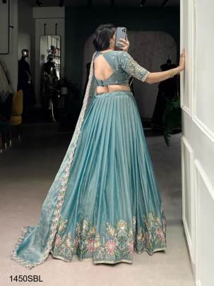 SKY BLUE When pastel florals meet intricate craftsmanship, magic happens ????LNB1450SBL