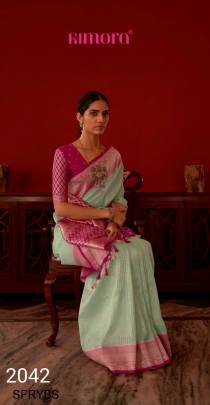 Sky Sanganer Kimora Brand Saree Catalog